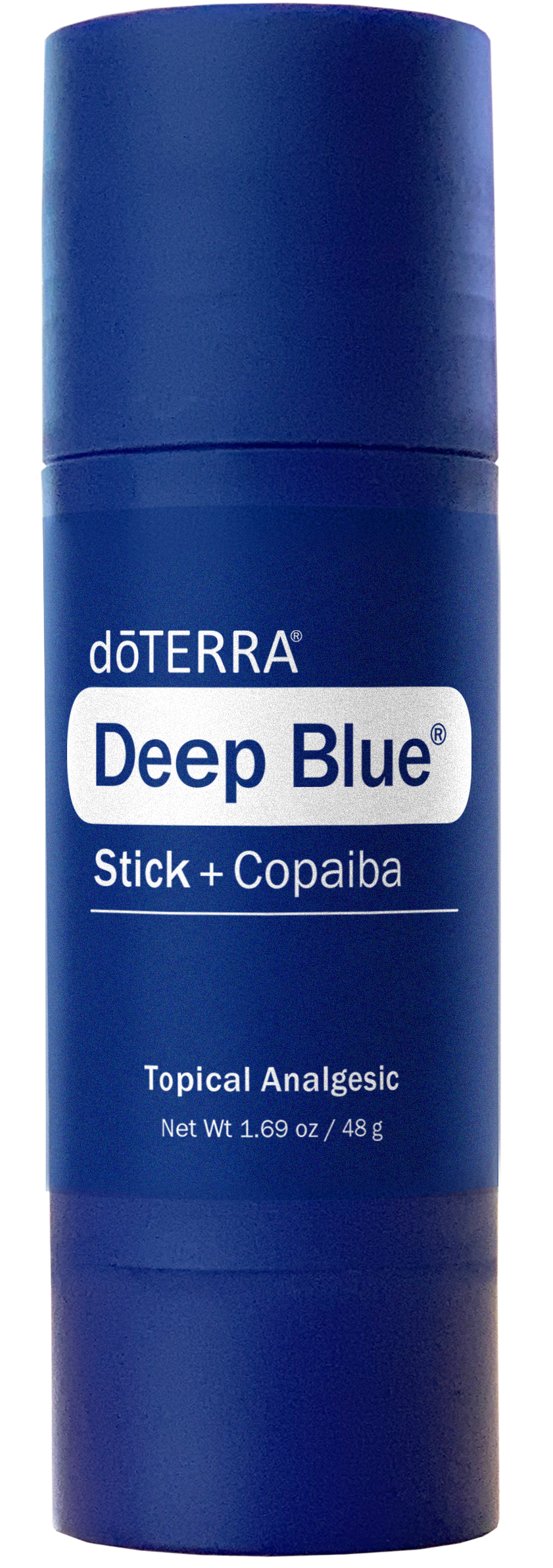 Barra Deep Blue Copaiba doTERRA envase producto