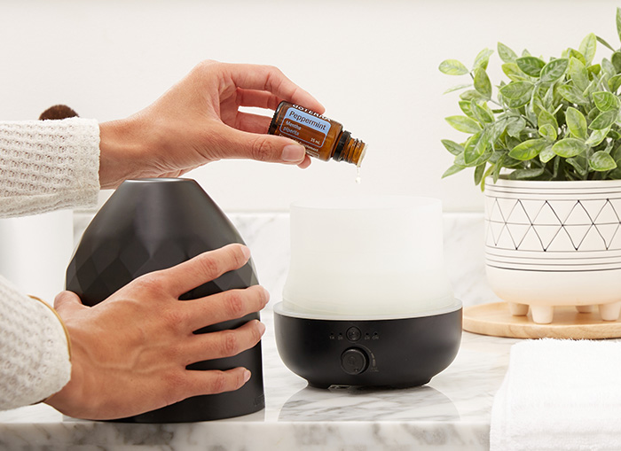 Usos del aceite esencial de menta doTERRA