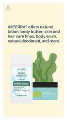 Natural Deodorant doTERRA cuidado personal