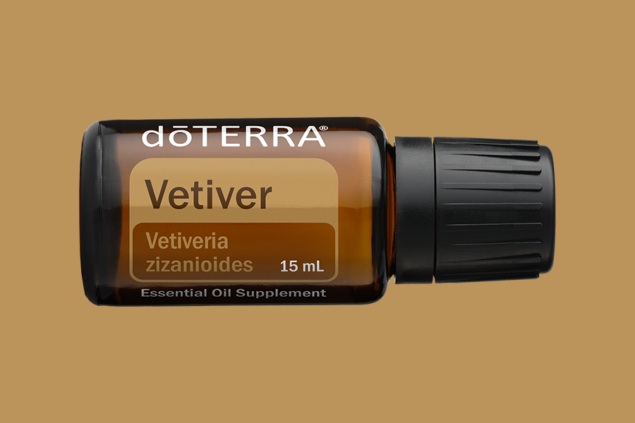 Botella de aceite esencial de Vetiver doTERRA 15 ml